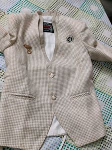 Traditional Coat Pant Bow Set