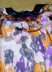 Colourful SleevelessTop