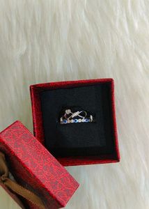 92.5 Hallmarked Heart & Infinity Ring