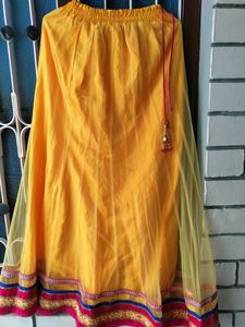 Yellow Lehenga For Girls