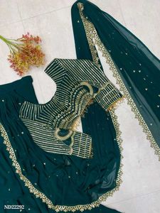 PARTYWEAR LEHANGA SAREE FOR SALE