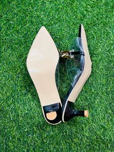 Chain Detail Pointed Heels 👠 Unused