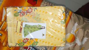Yellow Floral Saree