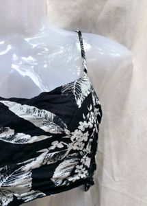 Floral Print Crop Top