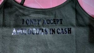 Summer Spaghetti sleeve Crop Top