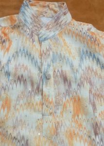 Patterned Kurta