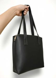 Chic Black Tote Bag (New)