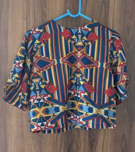 Multi Color Crop Top