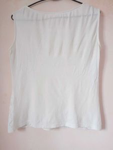 Beutiful Lace Perl Work Top