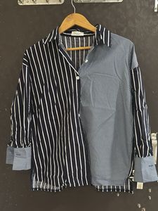 Striped Button-Down Shirt