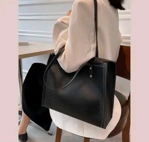 Chic Black Tote Bag
