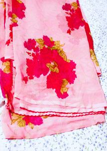 Elegant Floral Saree