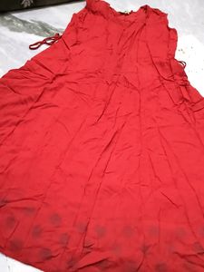 Red Top With Coat