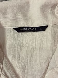 White Shirt with Print