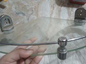 Glass Shelf with Brackets