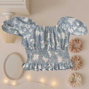 Puffy Sleeved Crop Top Fairy Princess