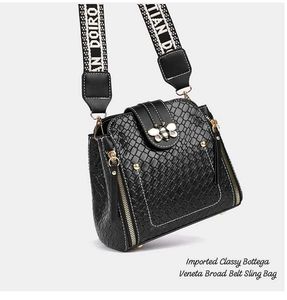 Chic Black Sling Bag