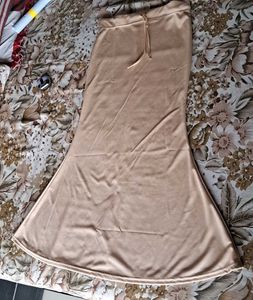 Plain Fish Cut Shapewear Skirt