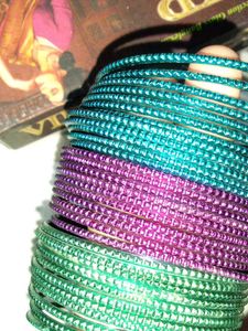 Colour Full Oxidised Chudiya