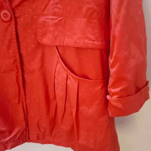 Orange Blazer Jacket
