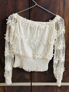 White Lace Top