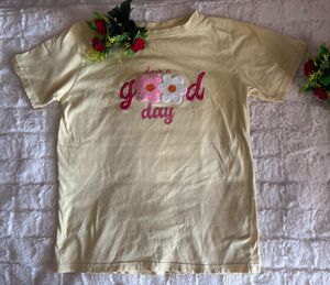 Cute Floral Graphic Tee