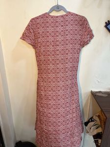 Patterned Casual Dress