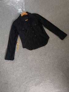 Black Suede Shirt 🔥