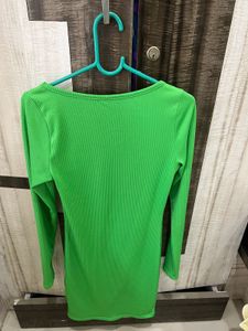 Green Bodycon Mini Dress