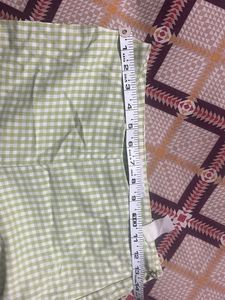 Green Gingham Trousers