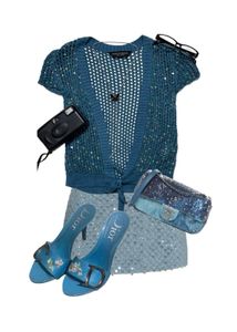 ibiza y2k sequins shrug