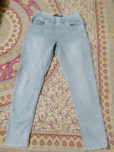 Light Blue Corduroy Pants