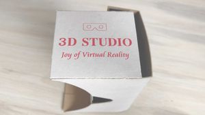 Google Cardboard, A Cardboard VR Headset.
