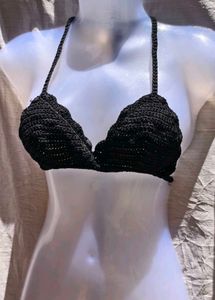 13J. SEXY BLACK BRALLETE