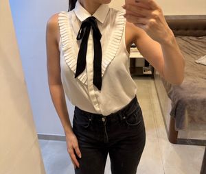 Zara Chic Sleeveless Top, S