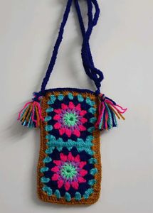 Crochet 🧶 Mobile📱Sling Bag