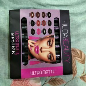Huda Beauty Lipstick Set Of 12
