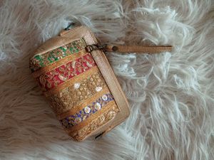 Embroidered Pouch