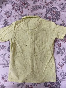 Boys Schiffli Shirt
