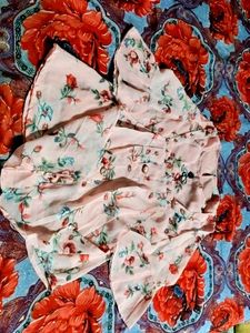 Pink Top With Floral Print