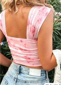 Floral Print Top / size M