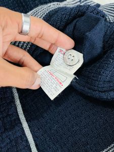 Dior Navy Cardigan Sweater