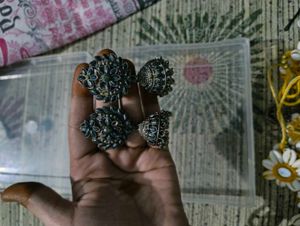 Oxidised Earrings