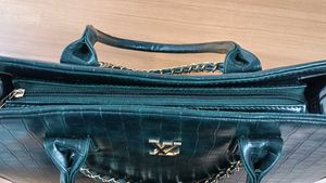 LV Inspired Dark Green Tote Bag