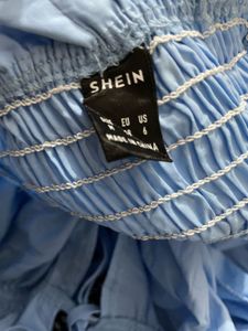 Shein Pintresty 🌸Blue Mini Dress