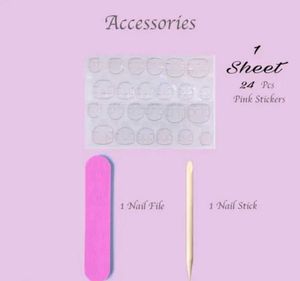 Brown Pattern Press-On Nails