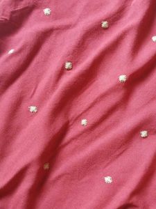 Maroon Kurta with Embellishments