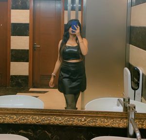Leather Top- Stretchable From Back