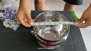 Dinner Stainless Steel Vessel Set of 3