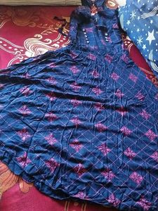 🌟💙 Long Gown Kurta 💙🌟